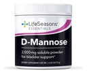 LifeSeasons D- Mannose Powder - Fast- acting UTI Relief - Moč Tract Health Supplement - Podporuje zdravé úrovně mikroflóry & Eass Blinder Discomfort - 45 Servings