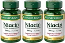 Sada 3 přírodní Bounty Niacin Flush zdarma 500 mg, 120 Kapsle od Maven dárky