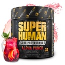 ALPHA LION Core Pre Workout Powder with Creatine for Performance, Beta Alanin for Muscle, L- Citruline for Pump & Tri- Source Caffeine for Setrvalá energie (30 Servings, Fruit Punch Flavor)