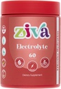 Ziva Electrolyte Gummies - Hydratační a energetická podpora rychlé rehydratace - Elektrolyty pro atletiky, běžce a aktivní životní styl - 60 Počet