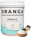 Organic Plant- based - Rice, Pea, dýně seed Protein Powder - Vanilla - Digestive Enzymy Zahrnuto, No Additives, Dairy- Free, Soy- Free, Keto- Friendly, Gluten- Free, Non- GMO - 17 Servings (442g)