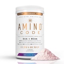 Ultra Human Amino Code Amin 124; Essential Amino Acids + BCAA + Coconut Water Electrolytes I124; Fast Hydration Workout Recovery Ochucené Amino Energy Powder Drink I124; Clean Formule, 40 Servings - Dragonberry