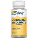 Solaray Chromium Picolinate tablety, 200 mcg colum124; 200 Počet