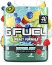 G Palivo Tropical Rain Energy Drink Powder, Pre Workout Kofein Mix pro hraní her, Cukr Free Focus Amino, Vitamin + Antioxidanty, 9.8oz (Ovoce Medley, 40 Služeb)
