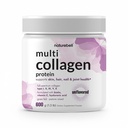 Multi Collagen Protein Powder 600g - 5 typů (I, II, III, V, X) Grass- Fed & Pasture- Raised Obr. 124; s Biotin 5000mcg, Vitamin C & Hyaluronic Acid Obr. 124; Keto, Paleo, Neochucené (54 Služeb)