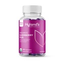 Hyland je Organic Elderberry Plus Gummies, Organic Black Elderberry se ZINC a vitamin C, Imunitní podpora doplněk pro dospělé, 60 Vegan Gummies (30 dní)