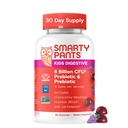 SmartyPants Kids Probiotic & Prebiotic Gummies for Digestive Health: Gut Health Dodatek, Klinicky studoval Prebiotic pro imunitní podporu, Grape, 60 Počet (30 Day Supply)