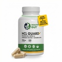 Zdravý Gut HCL Guard + GL124; Podporuje zdravé stravitelné funkce GL124; Betaine Hydrochloride, Organic Ginger Root, DGL, a Pepsin GL124; 60 Služeb