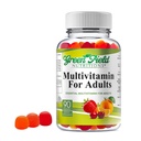 Greenfield Nutritions Halil Multivitaminy pro dospělé 124; 90 Halil Vitamíny pro ženy & Muži 124; Všechny esenciální želatina Free Halil Gummy Vitamin, Mineral, Kyselina listová, Biotin, Gluten Free, Non- GMO, Vegetarian