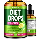 Diet Drops - Appetite Conpressant pro ženy a muže - Vyrobeno v USA - Přírodní metabolismus Booster - Diet Drops s Garcinia Cambogia 1 Fl Oz