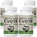 Lipozomální CoQ10 800mg Ubiquinol Softgel, Max Absorpce Ubiquinol Coenzym Q10, Ubiquinol CoQ10 dodatek pro antioxidant, srdeční funkce a výrobu energie, čistý CoQ10 800mg, 240 Vegan Softgels