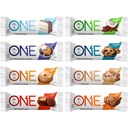 ONE Protein Bary, Sampler Variety Pack, Gluten zdarma s 20g protein a 1g cukru, Pantry Staples, 2.12 oz (8 Počet)