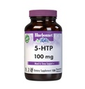Bluebonnet Nutrition 5-HTP (Hydroxytrypophan) 100mg, for Neurotransmiter Support *, Supports positive Mood *, Soy- Free, Gluten- Free, Non- GMO, Kosher Certified, Vegan, White, 120 Zeleninové kapsle