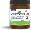 Úspěchy Organic Children 's Elderberry Gummy 124; Daily Kids Imunitary Support Gummies *, Made with Vitamin C and Zinek, USDA Certified Organic, No Umělé Barvy 124; 2 Roky +, 60 Počet