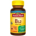 Příroda vyrobený vitamín B12 1000 mcg, snadno se vzít sublingvální B12 pro podporu metabolismu energie, 50 Cukr zdarma rychle rozpustit tablety, 50 den dodávky