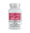 Ekologické parametry Organic Flax Seed Oil 1000 Mg, bílá, 90 Počet