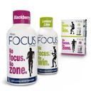 Focus Pants with Trilogine, Stay Sharp, Nulový cukr Energy Boost, Variety Pack, 24 Count (1.93 fl oz), Blackberry, Lemon Lime Flavors