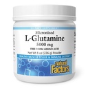 Přírodní faktory, mikronizované L- glutaminové nápoje Mix 5000 mg, podporuje svalové a imunitní funkce, 8 Oz
