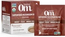 OM MUSHROOM SUPERFOOD Coffee Blend - Organic Arabica with Lion 's Mane, Cordyceps, Reishi, Turkey Tail & Ginkgo Biloba - Podporuje energii, Focus & Mental Clarity - Single Serve Pack (10 Počet)