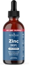 Iontový zinek kapalné kapky - High potency imunitní posilovač zinku dodatek, imunitní obrana, silný přírodní antioxidant, Non- GMO - podle nového věku (Liquid 2 OZ), balení po 1