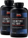 GNC AMP Creatine HCl 189, cílené budování svalů a recovery dodatek, rychlé absorbování výkon směs, 480 Počet