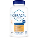 Citrakální pomalý relaese- vápník 1200 mg s vitaminem D3, hořčík, doplněk vápníku, podpora kostního zdraví, Take jednou denně Caplet, 185 Počet