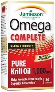 Jamieson Omega Complete ™ Pure Krill 1 000 mg, 30 softgelů