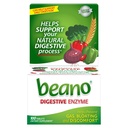 Beano trávicí enzym, Preventivní úleva od plynu pro dospělé, pomáhá zabránit plynu a nafouknutí, 100 tablet