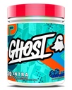 GHOST Intra Workout Powder, Blue Raspberry - BCAA, & EAA, Nootropics & Hydration - Essential & Branch Chain Amino Acids, podporuje svalovou obnovu a soustředění - Pre, Intra & Post Workout Powerders