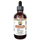 Spirulina Alcohol- Free Liquid Extract, Organic Spirulina (Arthrospira platensis) Sušené řasy Glycerite přírodní bylinný dodatek, Hawaii Pharm, USA 2 fl.oz
