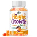 Výška Růst Vitamíny Doplněk Gummies - Row Taller pro dospívající děti dívky - Přírodní Výška Zvýšení Maximizer Multivitamin