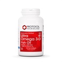 PROTOKOL PRO LIFE BALANCE Ultra Omega 3-D - 600mg EPA, 300mg DHA & 1000 IU vitaminu D3 - Rybí olej pro podporu mozku - dodatek EPA DHA Omega - Non- GMO & Halal - 90 Softgels