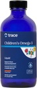 Stopy Minerály Dětské Omega-3 - Tekutý dodatek podporuje nervovou a imunitní funkci systému - Zdravotní dodatek pro děti - EPA & DHA podporuje vývoj mozku a očí - Orange, 8 fl oz