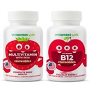 Děti Multivitamin Chewables + Vitamin B12 Chewables Bundle