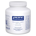 Čisté enkapsulations Bromelain 2400 500 mg - pro výživu a svalové a kosterní zdraví - Podporuje klouby a svalovou obnovu * - Proteolytické enzymy - Vegan - 180 Kapsle