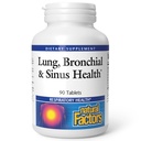 Přírodní faktory Lung, Bronchial & Sinus Zdraví - Respirační zdravotní dodatek - Podporuje Lung & Sinus zdraví - Podporuje zdravé Lung Tissue & Mucus konzistence - 90 Tablety (90 Služeb)