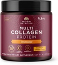 Starověký nutriční kolagen prášek protein s vitaminem C, Multi kolagen protein imunitní, oranžová, podporuje imunitní systém, zdravé vlasy, kůže a nehty, 15 Služení