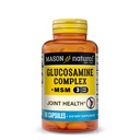 Mason Natural Glucosamine Complex Plus MSM s vitamínem C - podporuje společné zdraví, lepší pružnost a mobilita, 90 Kapsle