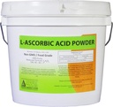 Duda Energy asc8p Pail of L- Ascorbic Acid Powder 99 +% Food Grade USP36 / BP2012 Přirozeně fermentované čisté bílé krystaly forma vitaminu C, 8 liber.