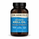 Dr. Mercola Antarktida Krill Oil Double Strength - 2 000 mg - Omega33 dodatek s EPA & DHA - Podporuje mozek, srdce, společné a imunitní zdraví - GMO- Free & gluten- 90 Kapsle (30 Služeb)