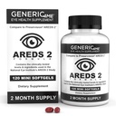 OBLASTI 2 SoftGely, 500 mg vitaminu C, 400 IU vitaminu E, 10 mg Luteinu, 2 mg zeaxanthinu, 80 mg zinku, 2 mg mědi - podporuje zdraví očí - 120 Mini Softgels (dvouměsíční dodávka)