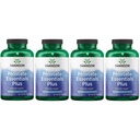 Swanson Prostate Plus - Přírodní doplněk pro muže Podpora zdravé močení Tract Flow & Frequency -Podpora celkové zdraví prostaty - (180 Veggie Kapsle) 4 Pack