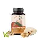 Peak + Valley Nootropic Brain Support Supplement for Memory & Focus with Lion 's Mane Mushroom & Ashwagandha - 60 Ct Adaptogen Kapsle - Dospělí / senioři - Kognitivní, Mozková mlha, Energetický vzorec