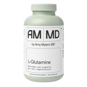 Amy Myers MD L-glutamin Kapsle - Buněčný doplněk zdraví - Gut Cleanse & Soothing Podpora pro úlevu od žaludku - Zdravá podpora svalů - Doplatek pro dospělé