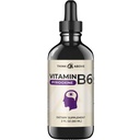Vitamin B6 Tekuté kapky - Pyridoxin hcl - Rychlé absorbování - Podpora funkce mozku, imunitní systém, nervový systém a mood - 17 mg 1000% DV - Filler zdarma - 30 denní zásoba - (2 oz) Pro dospělé