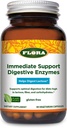Udo 's Choice Flora - Okamžitá podpora trávicí enzymy - Podporuje laktózu Digestion, Bloating, Heartburn & Gas - Obsahuje 7 enzymů - Bezlepkové - 90 Vegetariánské kapsle