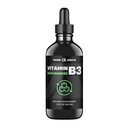 Vitamin B3 Niacinamid Liquid - Non Flush Form of B3 Niacin - Pohodlné Vitamin B3 Niacinamid Kapky pro ženy a muže - Snadno polykat 2oz (60ml)
