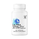 UltraVitality Longevity Support Formule - Fisetin, Curcumin, Quercetin & Beta- Glucan - Podporuje buněčné a kognitivní zdraví zdravé stárnutí - 60 Kapsle
