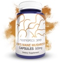 Nootropics Depot Lions Mane Houbová Kapsle 124; 500mg Tobolky 124; 60 Počet 124; Hericium erinaceus Tobolky 124; Celý ovocný Tělo Houba Extract 124; Příplatek na zdraví mozku 124; Neuroprotective + Boosts Mood