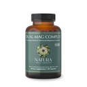 Produkty Natura Zdraví Dual- mag Complex Doplněk - Podporuje kardiovaskulární, neurologické a imunitní zdraví - Nabízí hořčík je hořčík bisglycinát Buffered Chelate (90 kapslí)